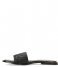 Shabbies Flip flop Slipper Woven Soft Nappa Leather Black (1000)